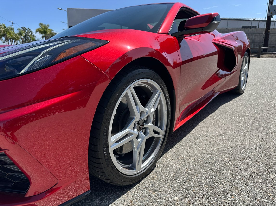 2023 Red Corvette C8 Convertible 3882