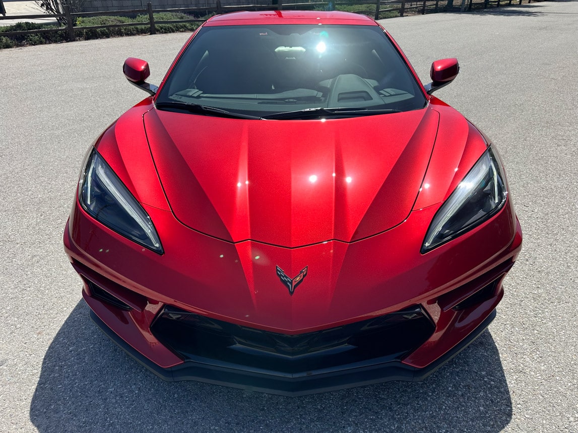 2023 Red Corvette C8 Convertible 3884