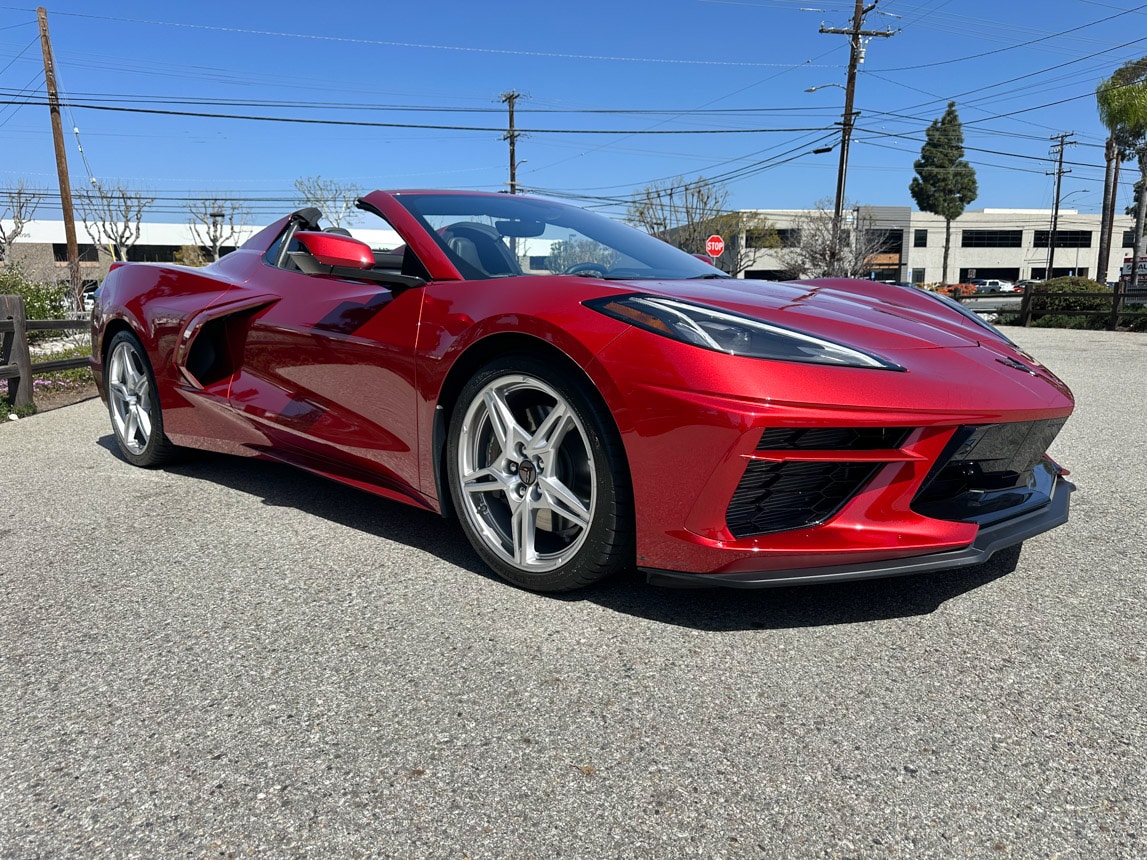 2023 Red Corvette C8 Convertible 3889