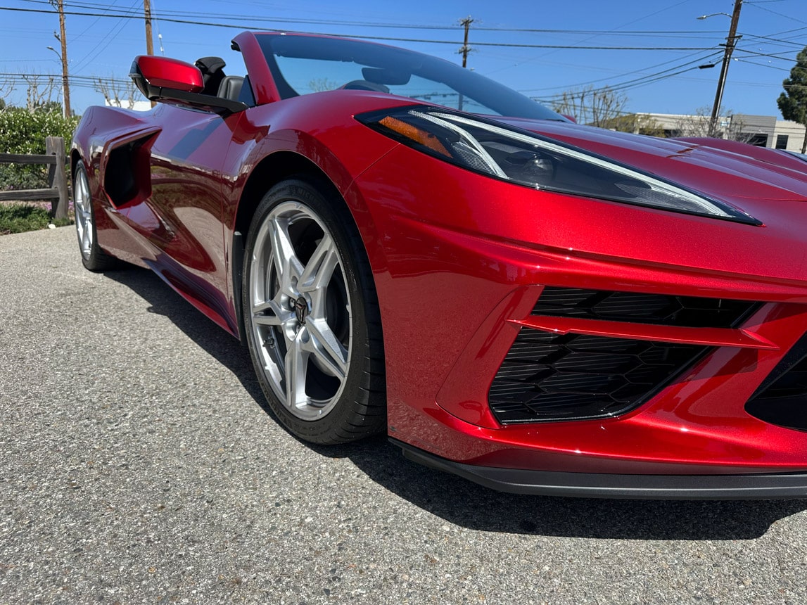 2023 Red Corvette C8 Convertible 3891