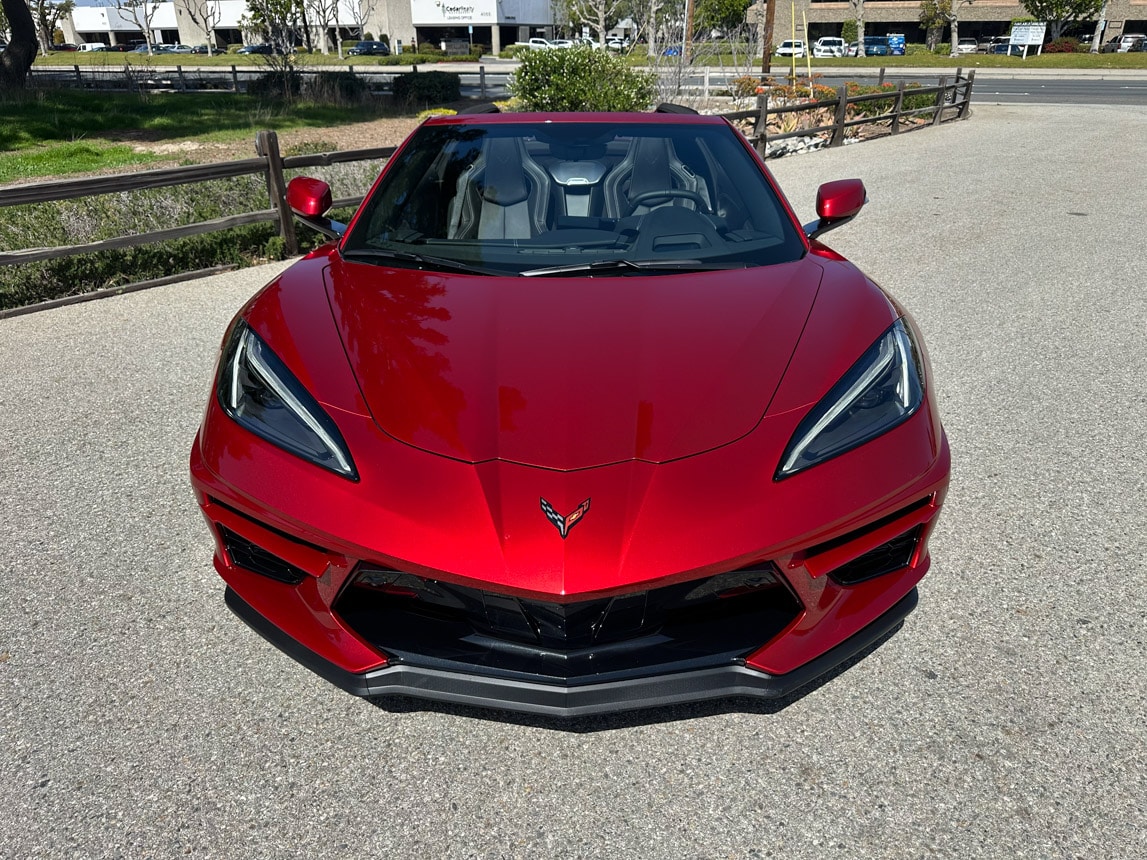 2023 Red Corvette C8 Convertible 3892