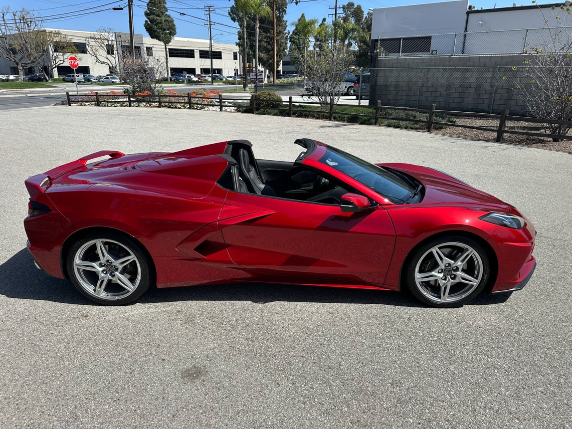 2023 Red Corvette C8 Convertible 3896