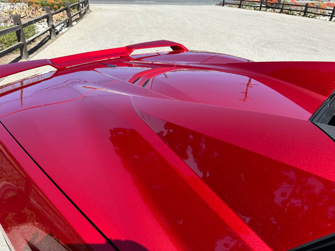 2023 Red Corvette C8 Convertible 3898