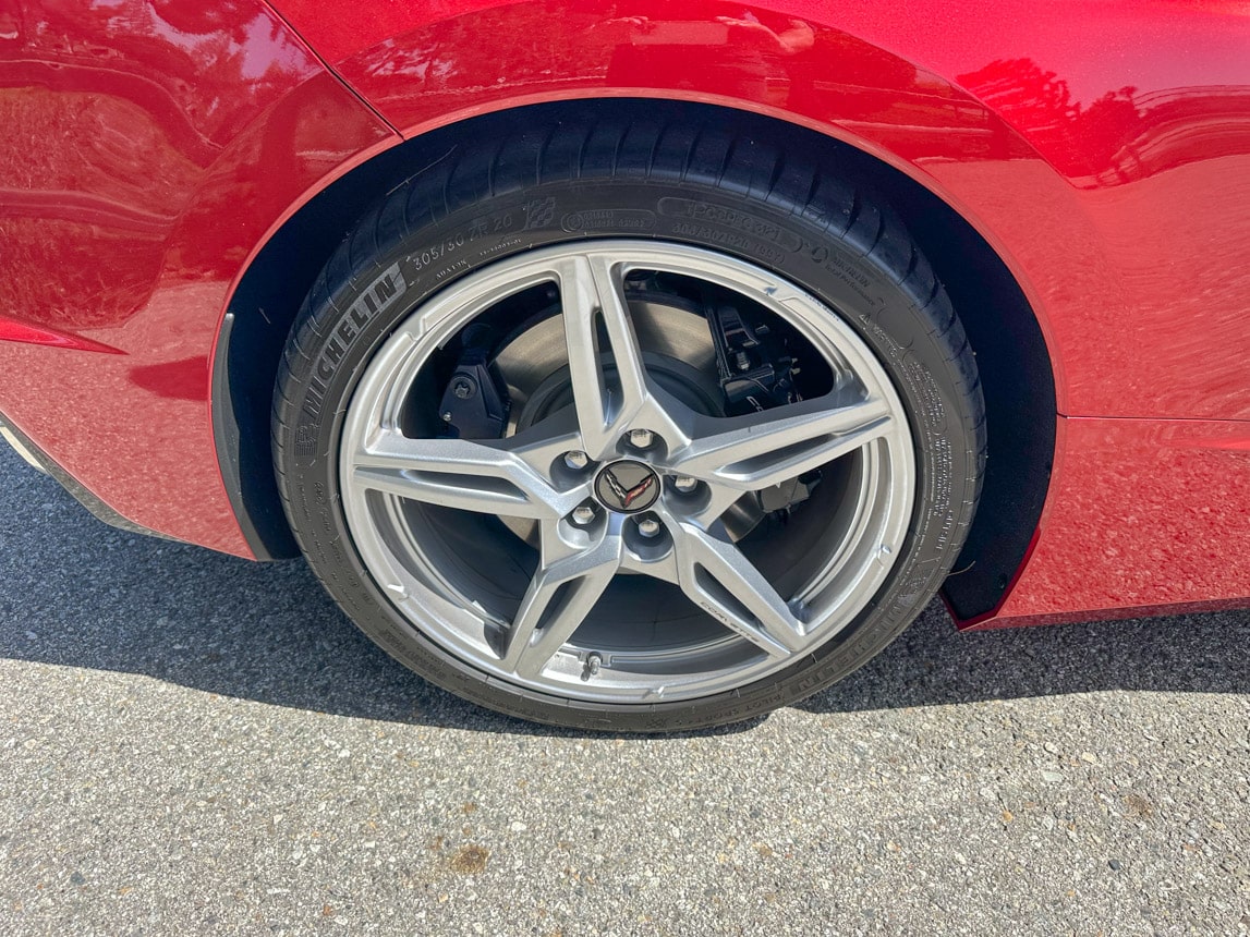 2023 Red Corvette C8 Convertible 3901