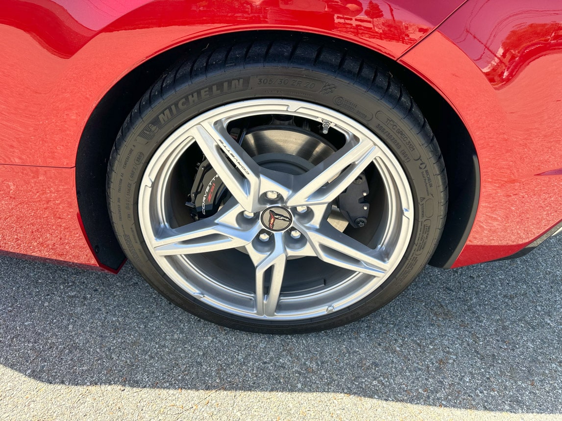 2023 Red Corvette C8 Convertible 3904