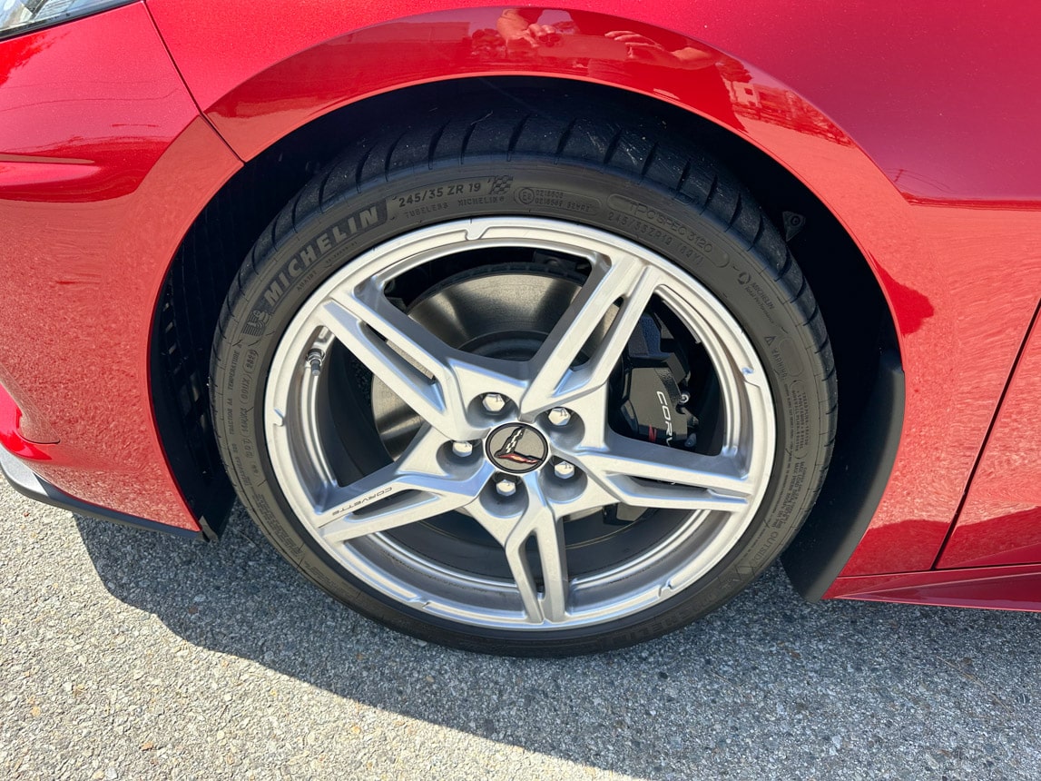 2023 Red Corvette C8 Convertible 3905