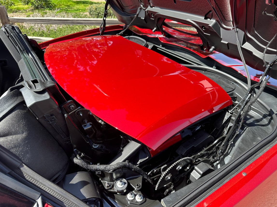 2023 Red Corvette C8 Convertible 3913