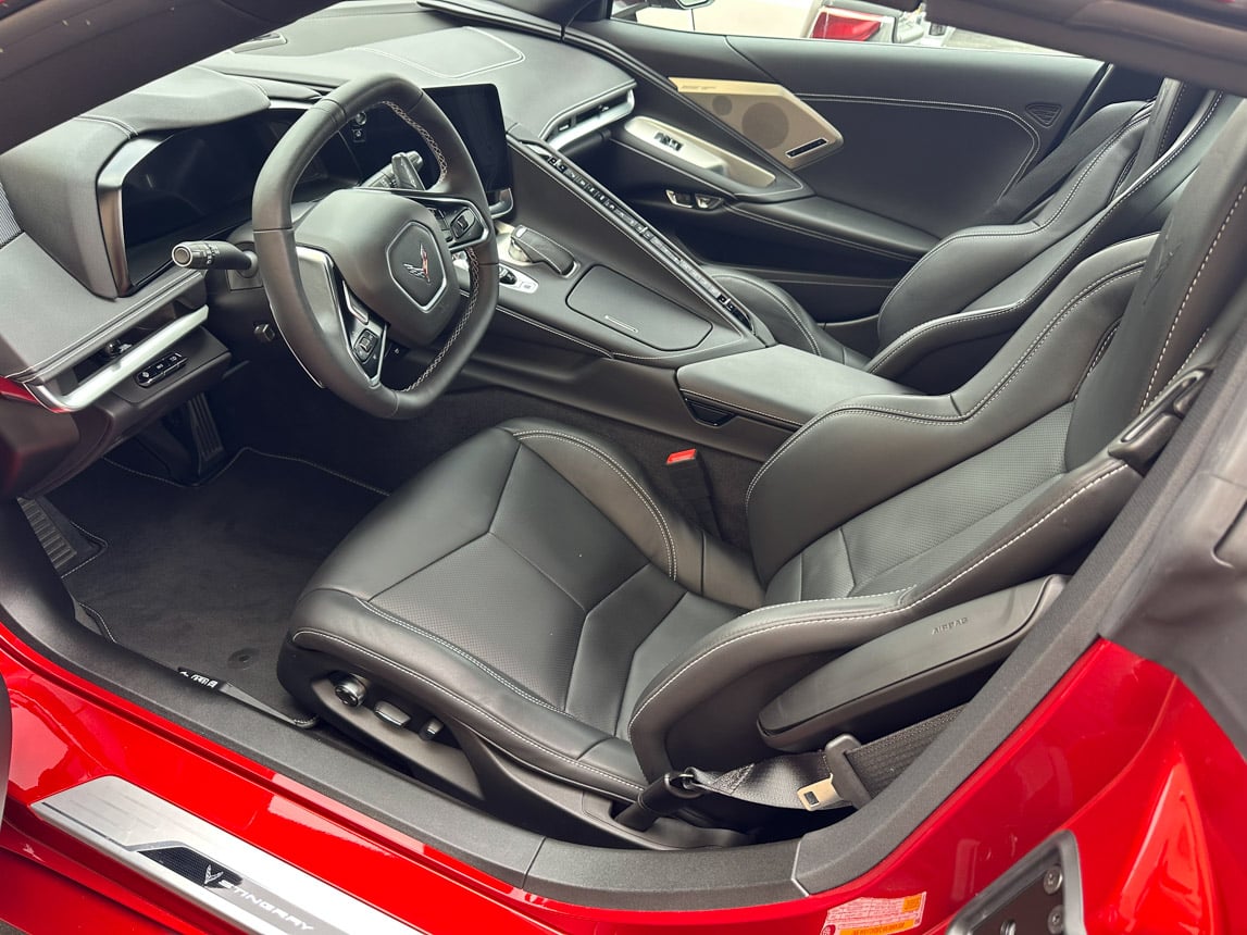 2023 Red Corvette C8 Convertible 3928