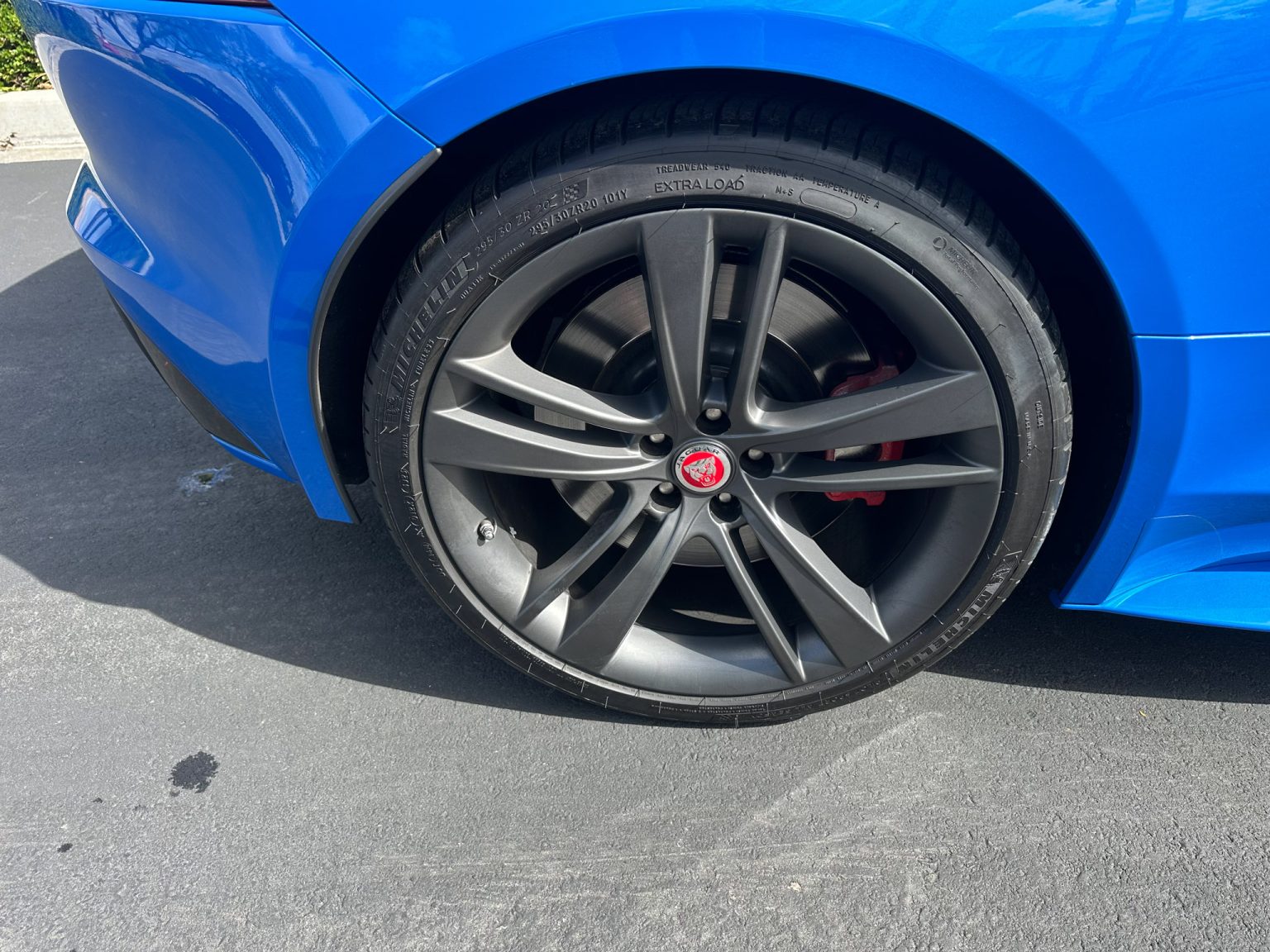 BaT 2017 Blue Jaguar F Type S Convertible 3684