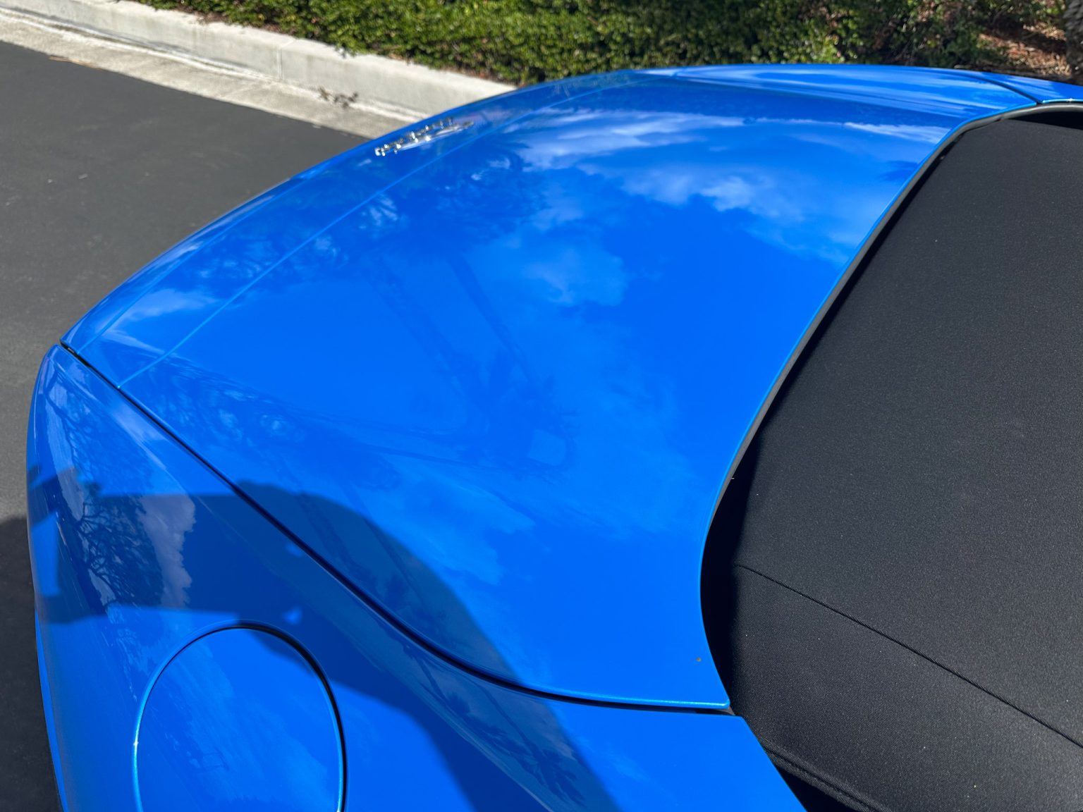 BaT 2017 Blue Jaguar F Type S Convertible 3687