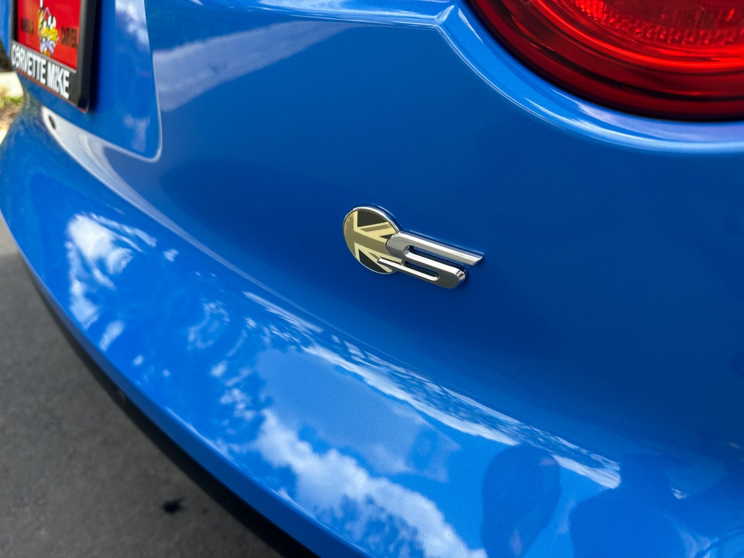 BaT 2017 Blue Jaguar F Type S Convertible 3690