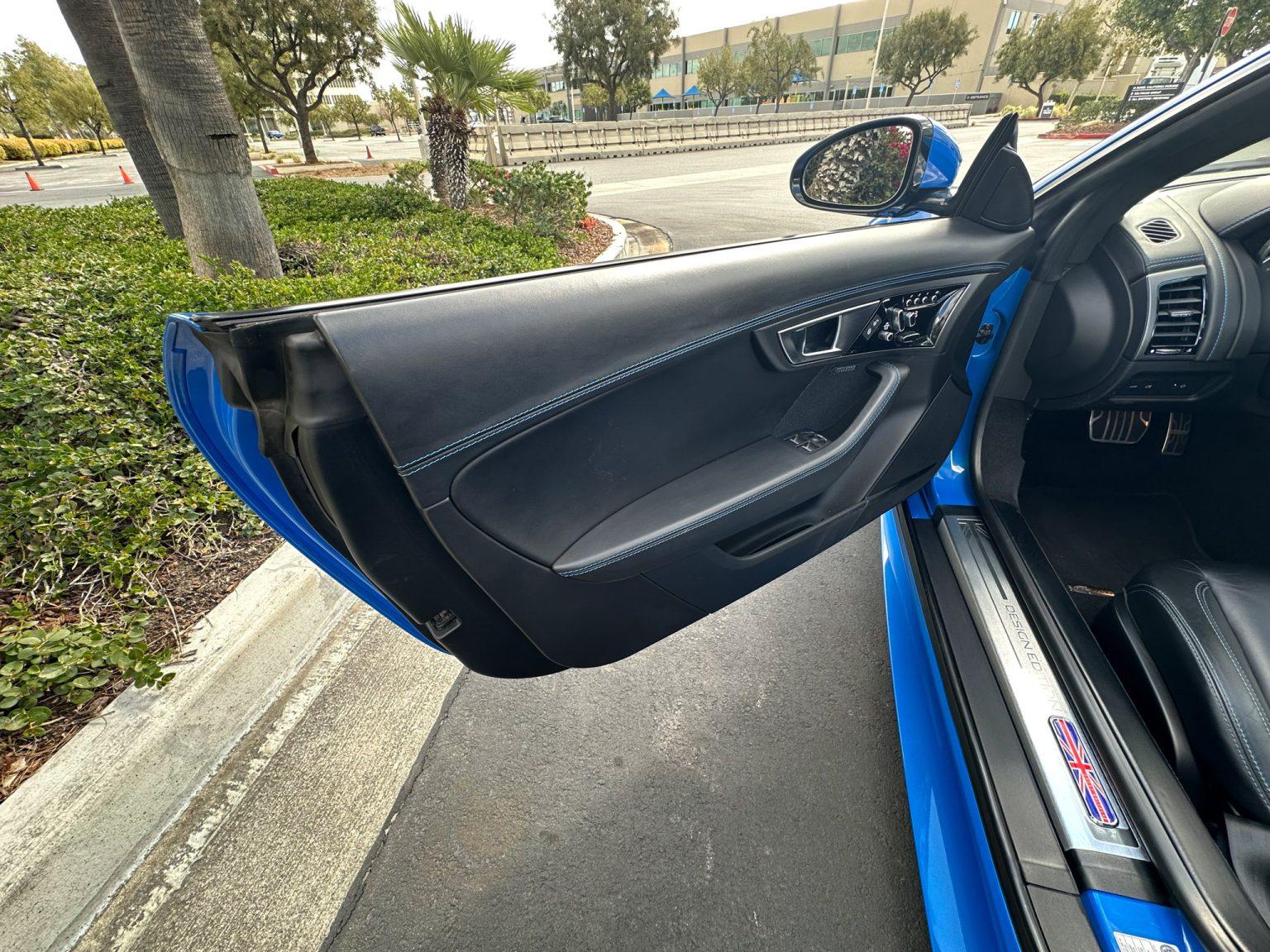 BaT 2017 Blue Jaguar F Type S Convertible 3694