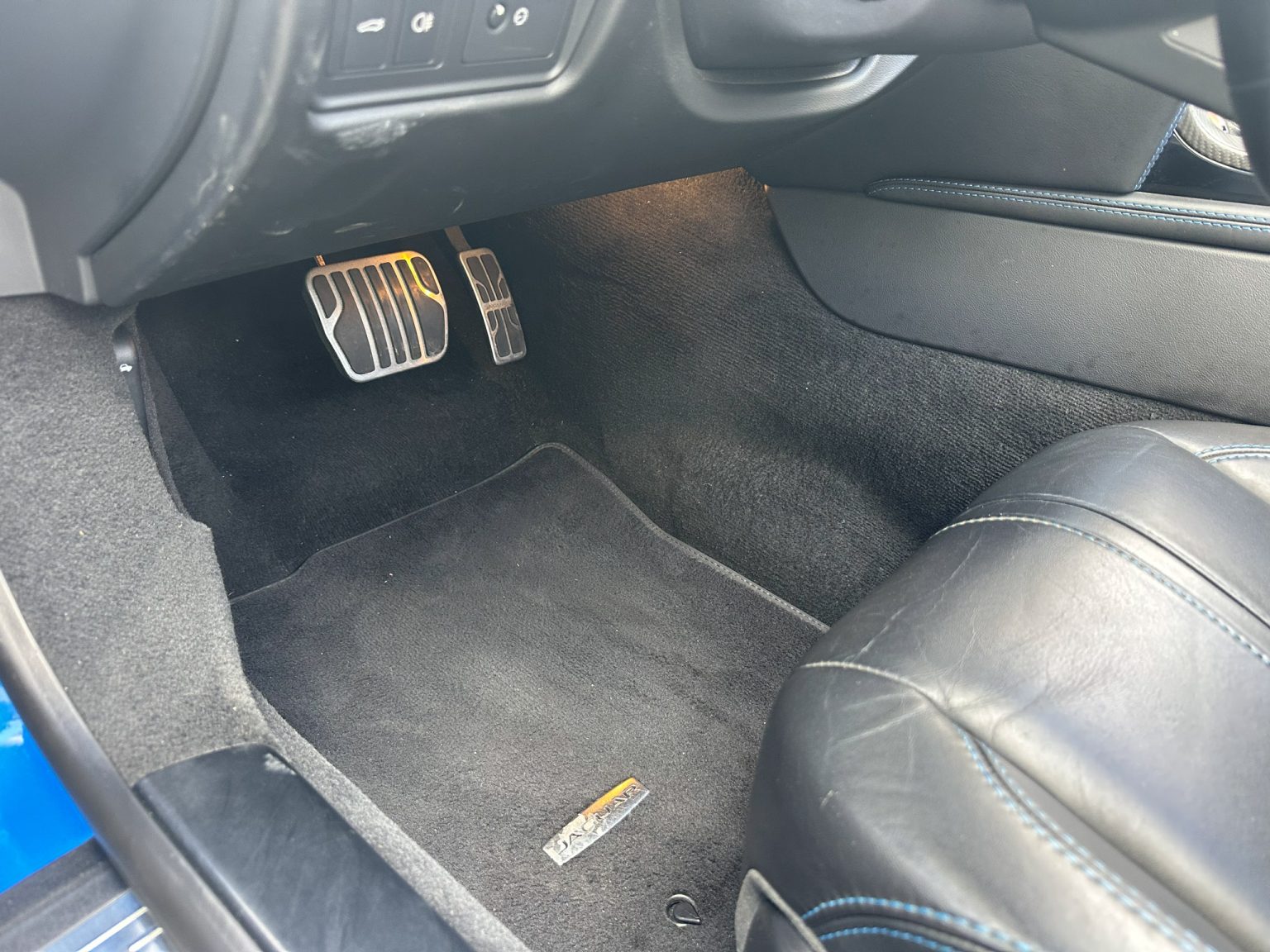 BaT 2017 Blue Jaguar F Type S Convertible 3698