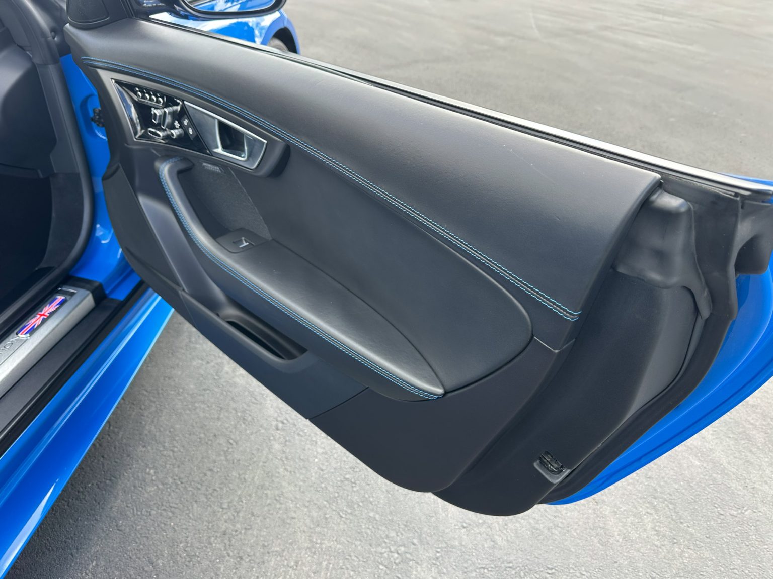 BaT 2017 Blue Jaguar F Type S Convertible 3708