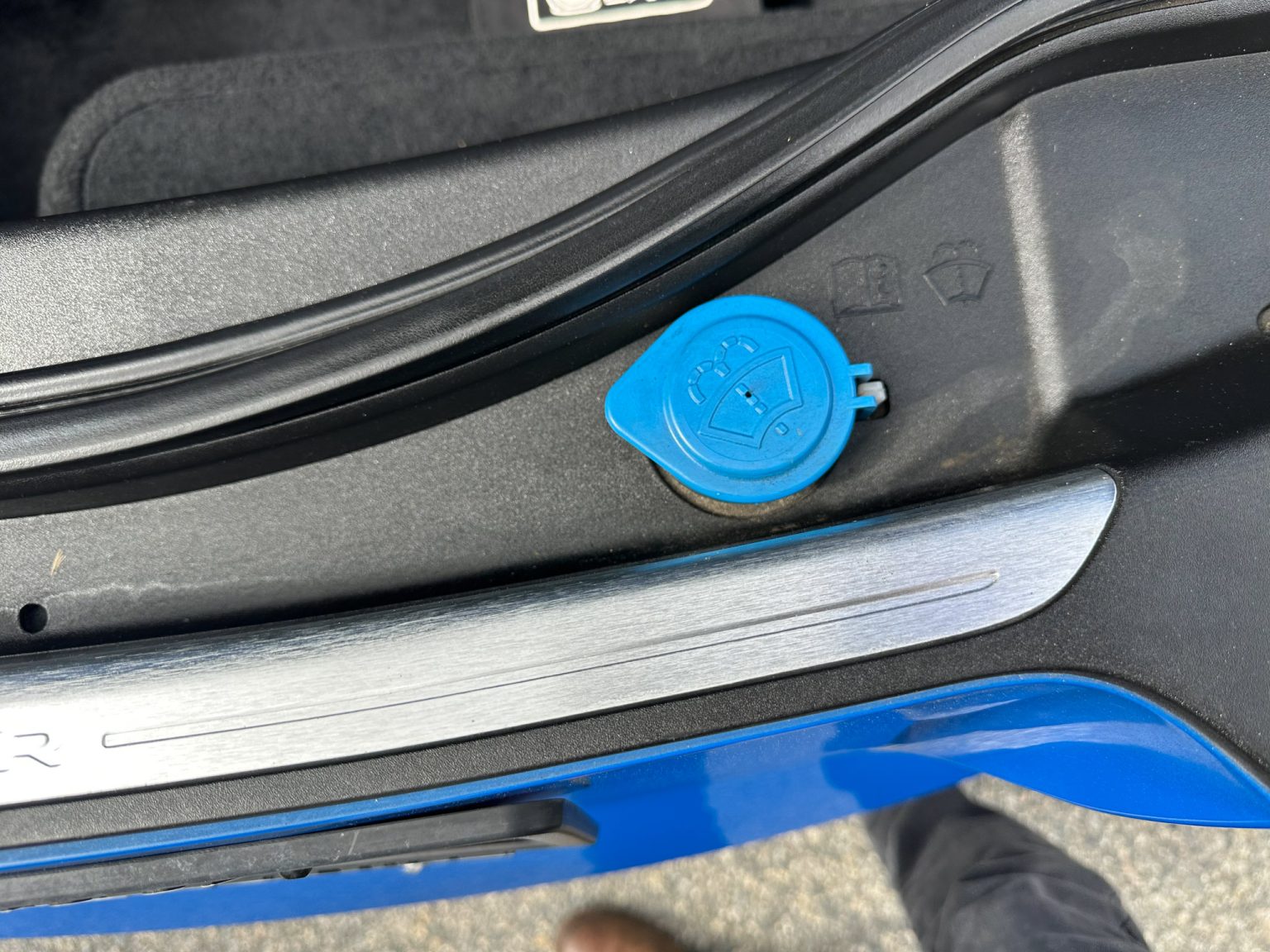 BaT 2017 Blue Jaguar F Type S Convertible 3726