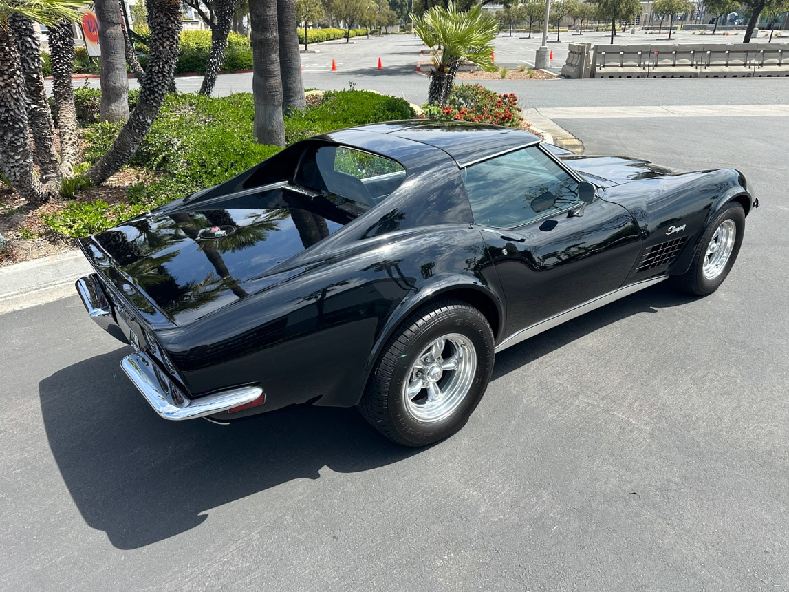 1970 Black Corvette Coupe 4961