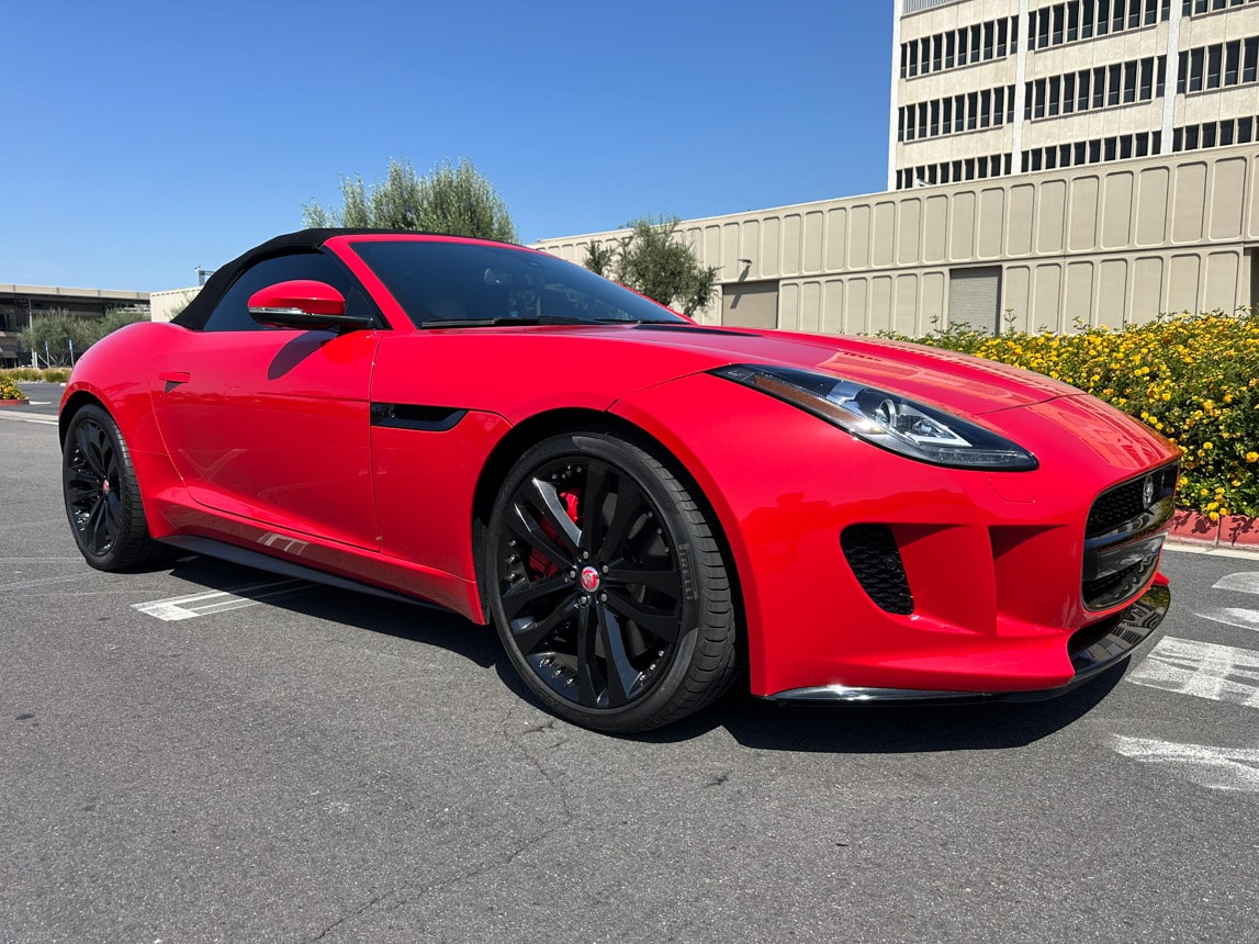 2015 Red Jaguar F Type S Convertible 5090
