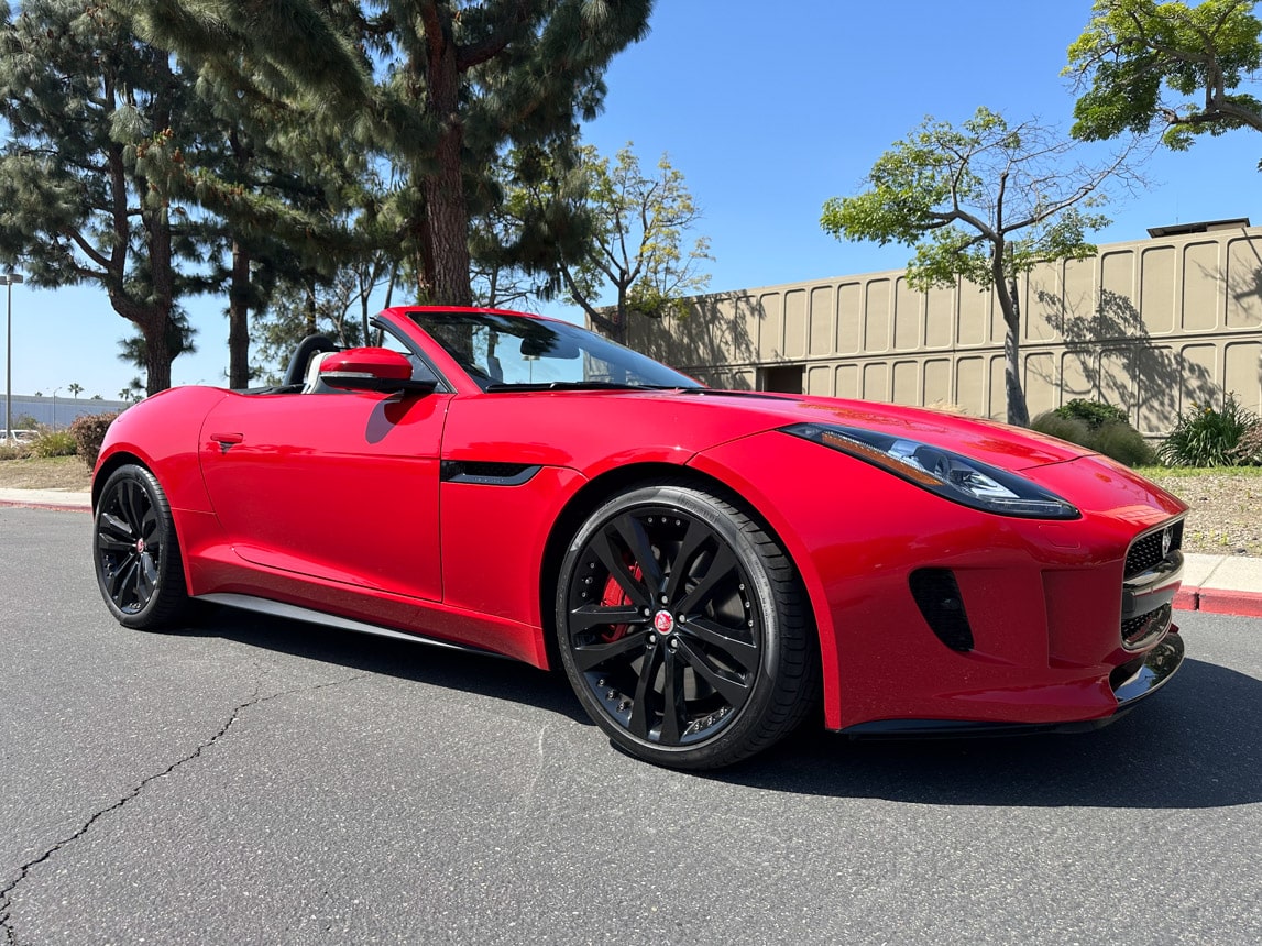 2015 Red Jaguar F Type S Convertible 5094