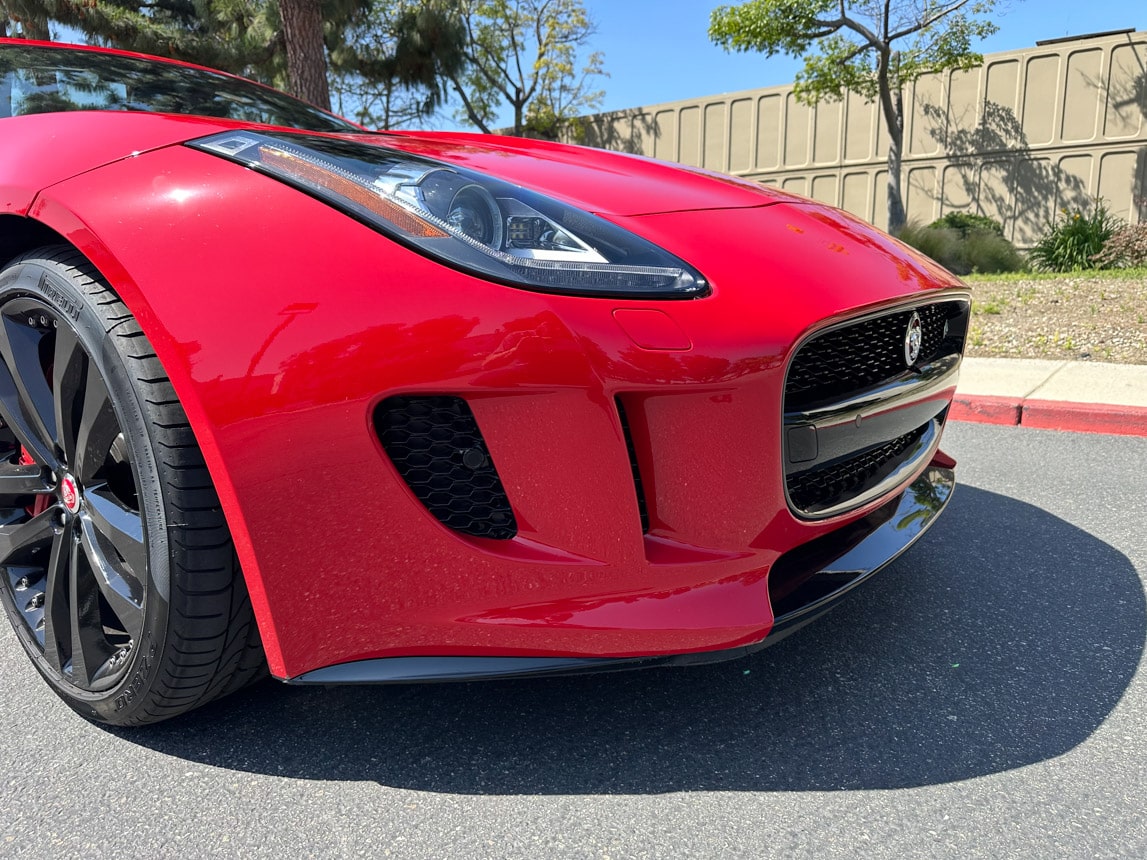 2015 Red Jaguar F Type S Convertible 5095