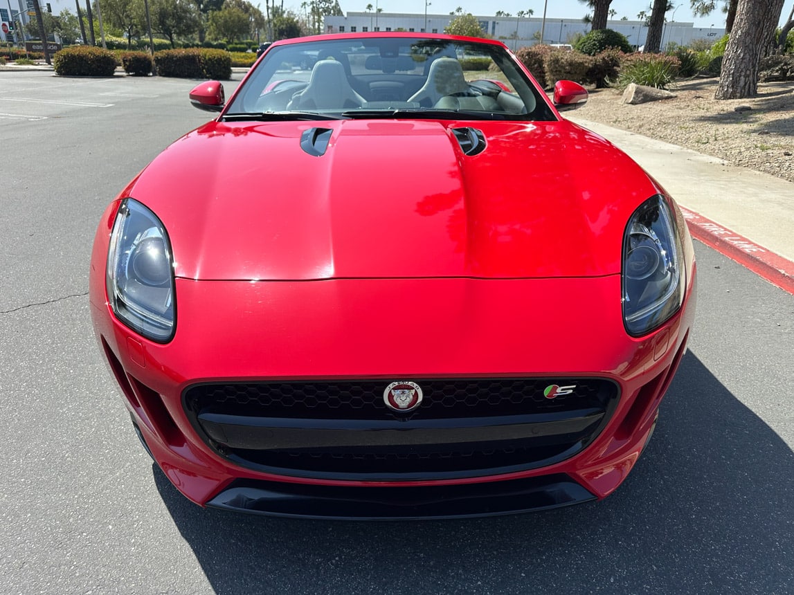 2015 Red Jaguar F Type S Convertible 5097