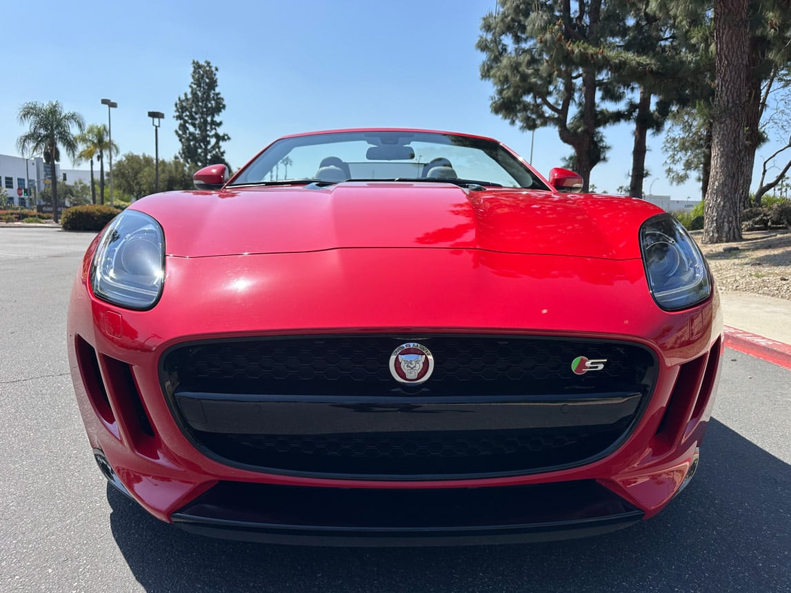 2015 Red Jaguar F Type S Convertible 5098