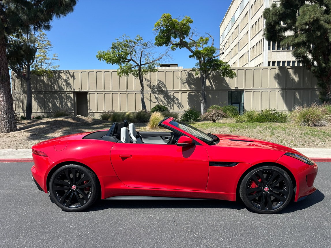 2015 Red Jaguar F Type S Convertible 5099