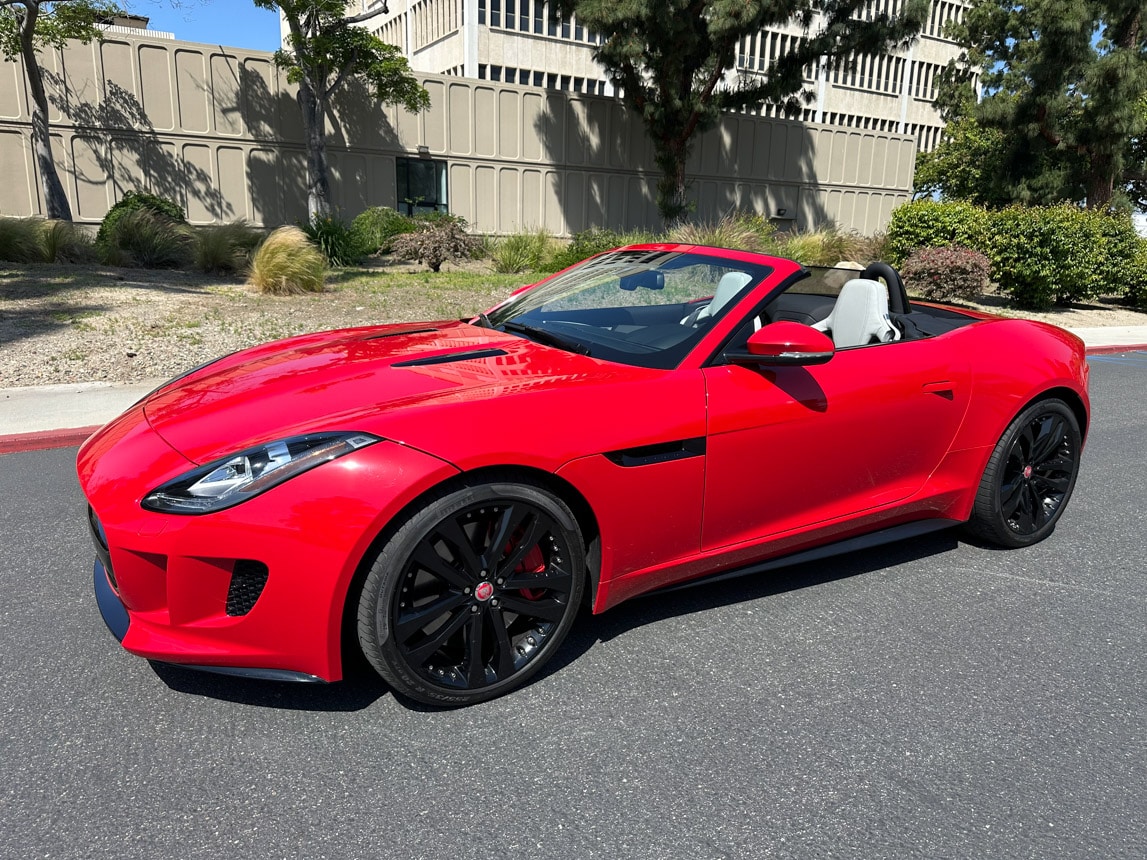2015 Red Jaguar F Type S Convertible 5103
