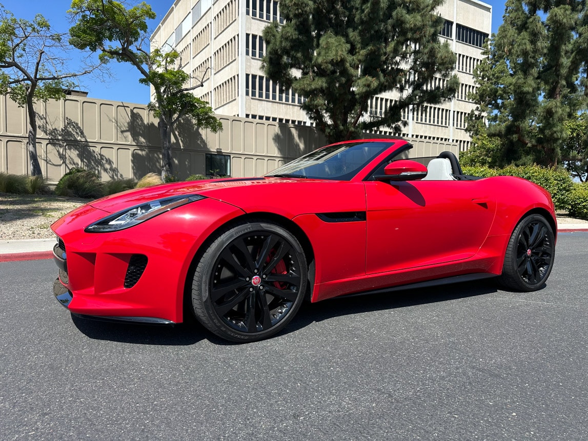 2015 Red Jaguar F Type S Convertible 5104