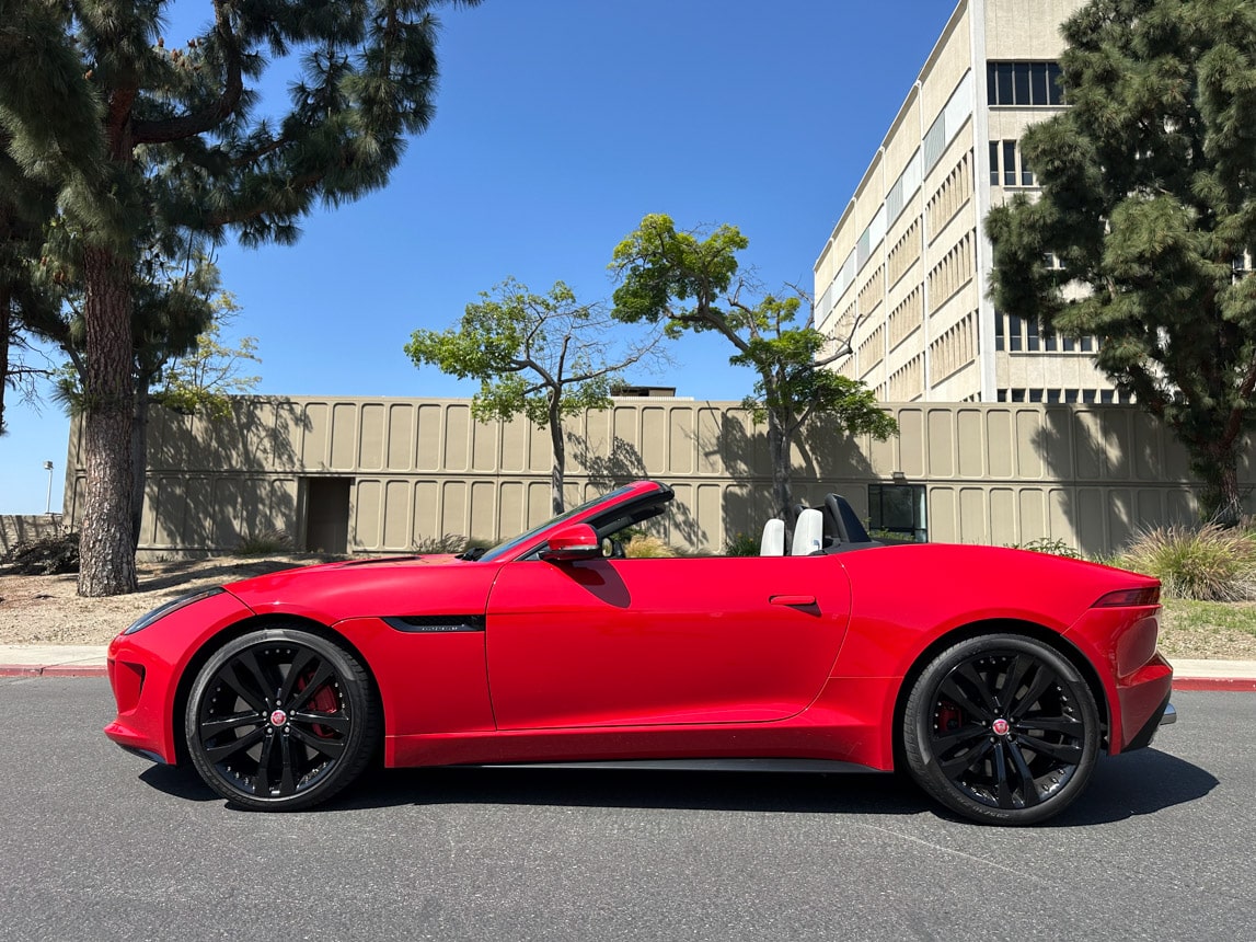 2015 Red Jaguar F Type S Convertible 5105