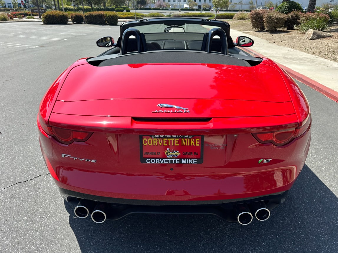 2015 Red Jaguar F Type S Convertible 5108