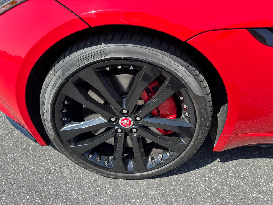 2015 Red Jaguar F Type S Convertible 5115