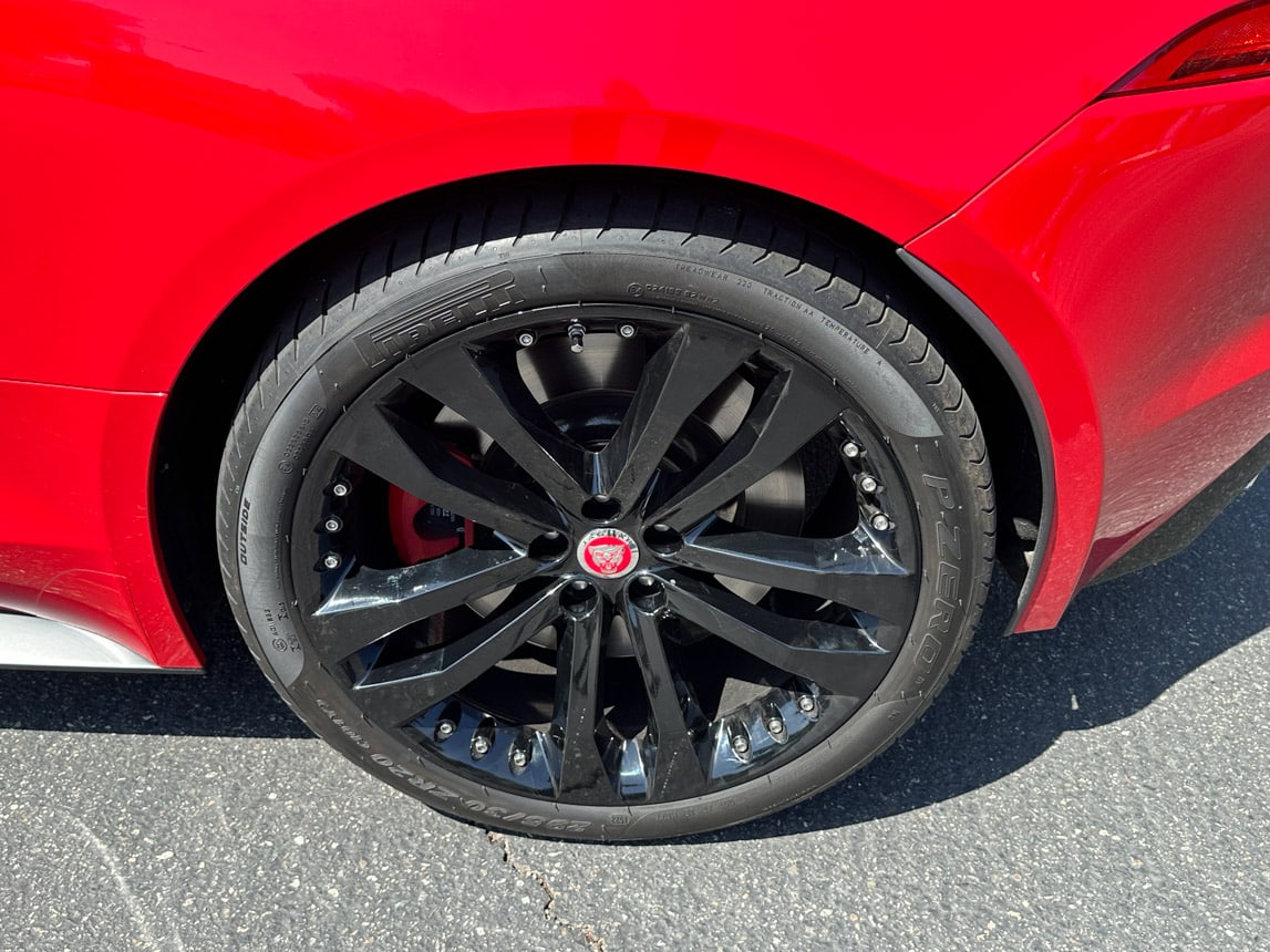 2015 Red Jaguar F Type S Convertible 5116
