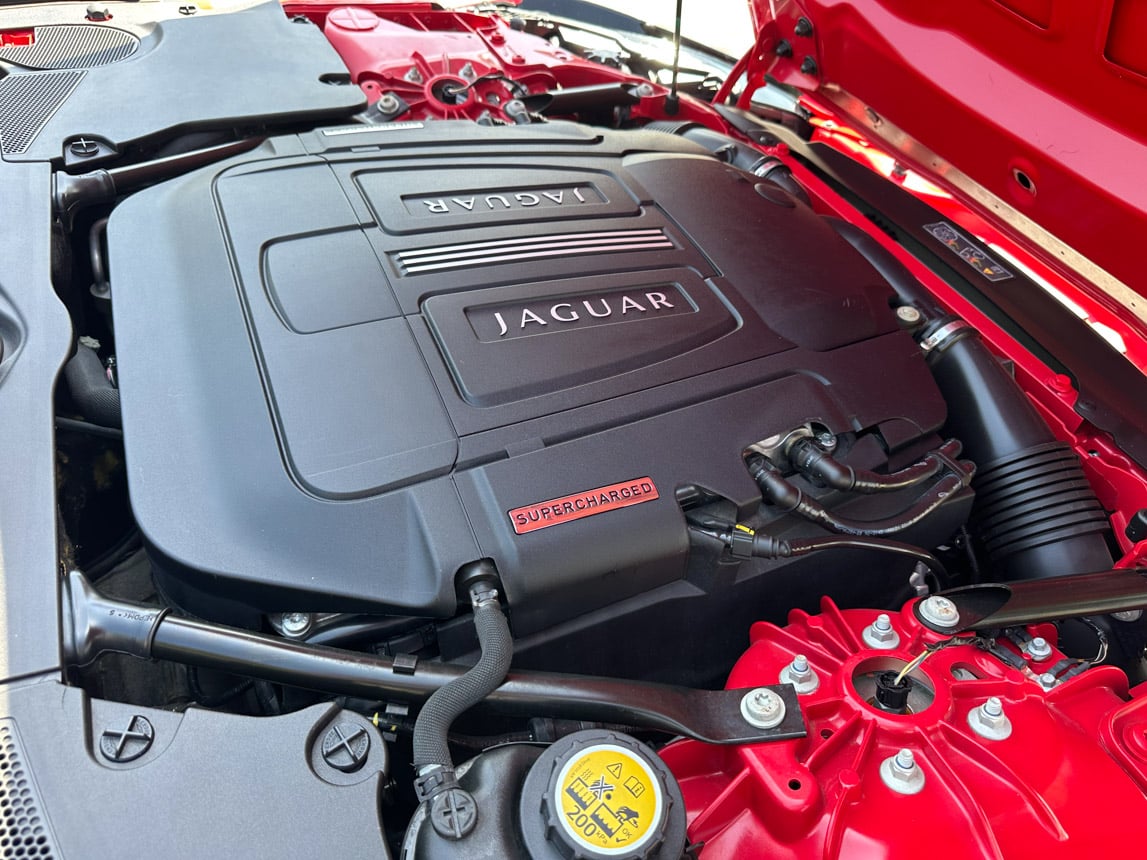 2015 Red Jaguar F Type S Convertible 5127