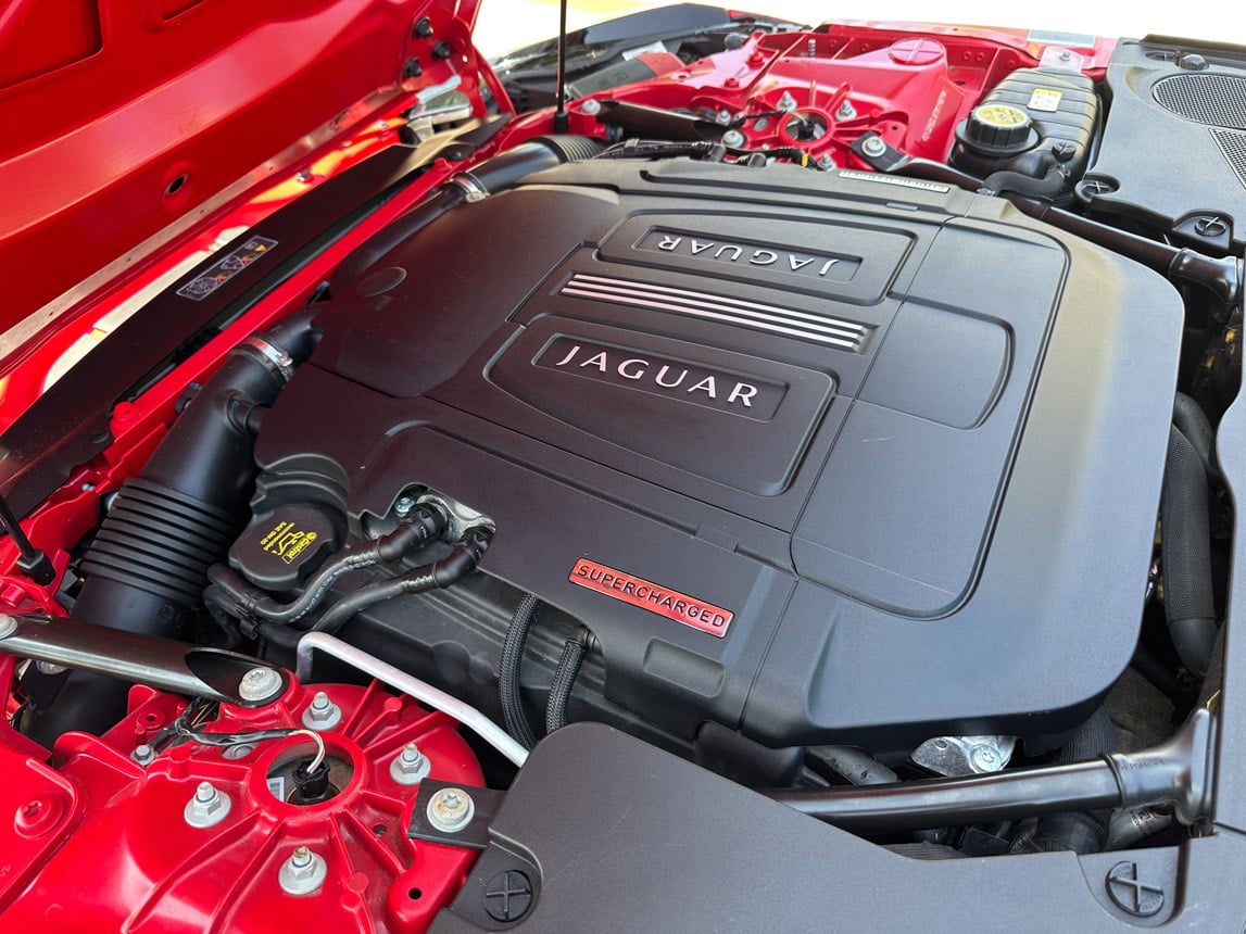 2015 Red Jaguar F Type S Convertible 5128