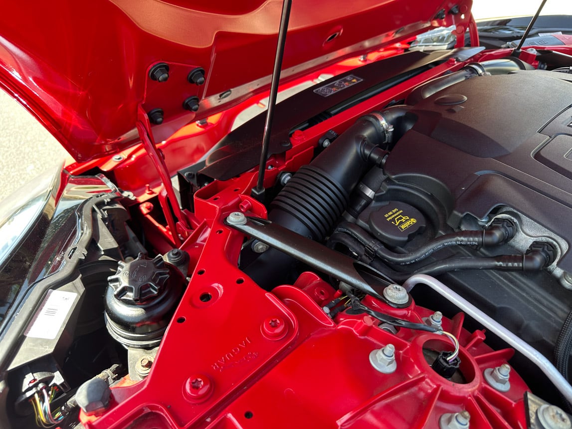 2015 Red Jaguar F Type S Convertible 5129