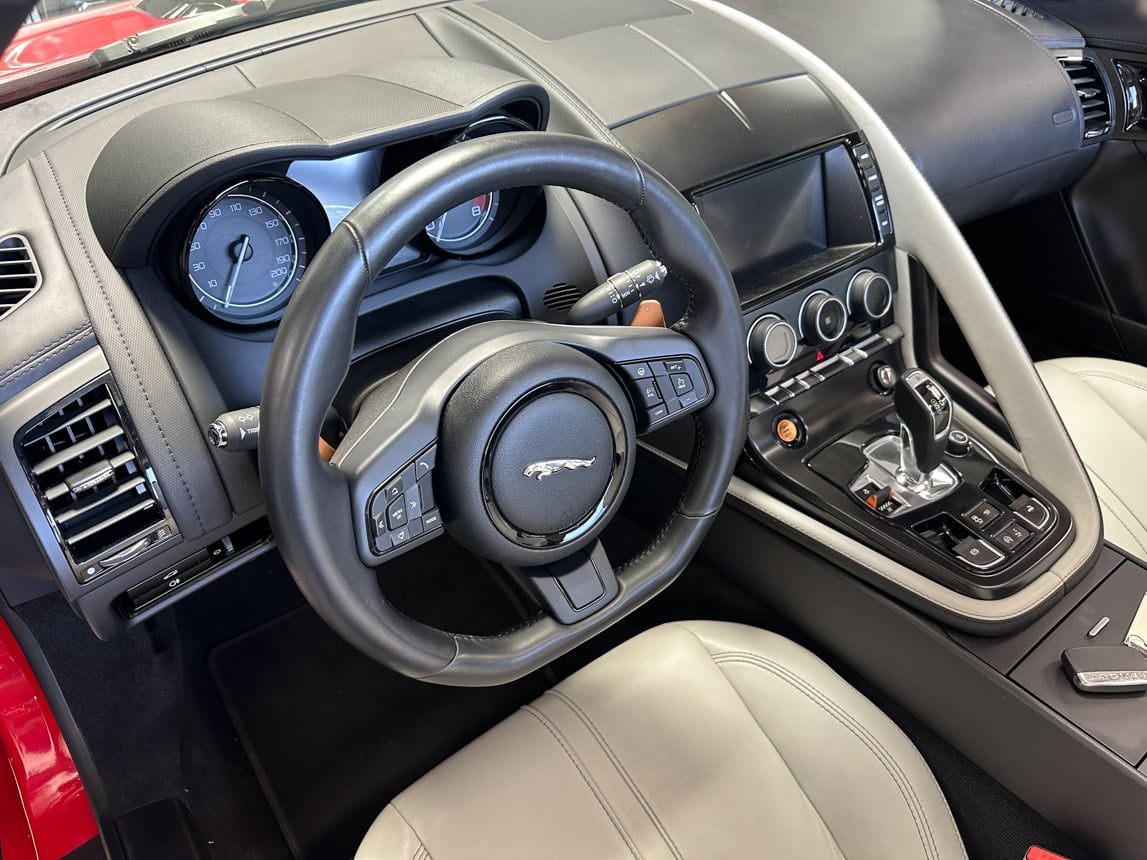 2015 Red Jaguar F Type S Convertible 5134