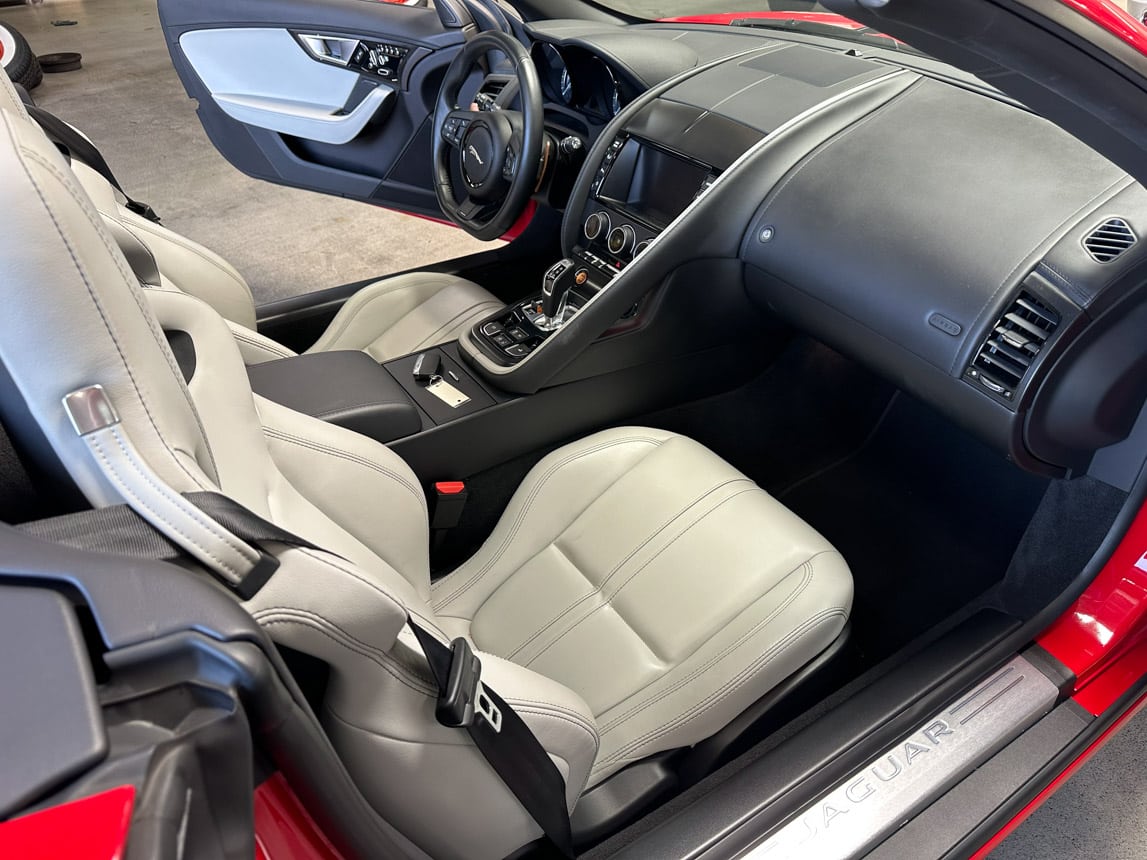 2015 Red Jaguar F Type S Convertible 5144