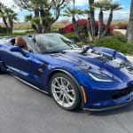 2017 Blue Corvette Grand Sport Convertible 4388