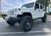 2018 White Jeep Sahara 3271