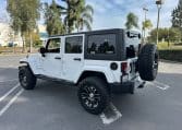 2018 White Jeep Sahara 3273