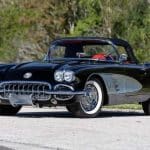 1959+Black+Corvette