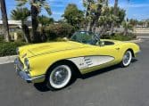 1958 Panama Yellow Corvette 6091
