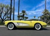 1958 Panama Yellow Corvette 6094