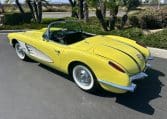 1958 Panama Yellow Corvette 6095