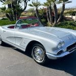 1962 Sateen Silver340 hp Corvette 5970
