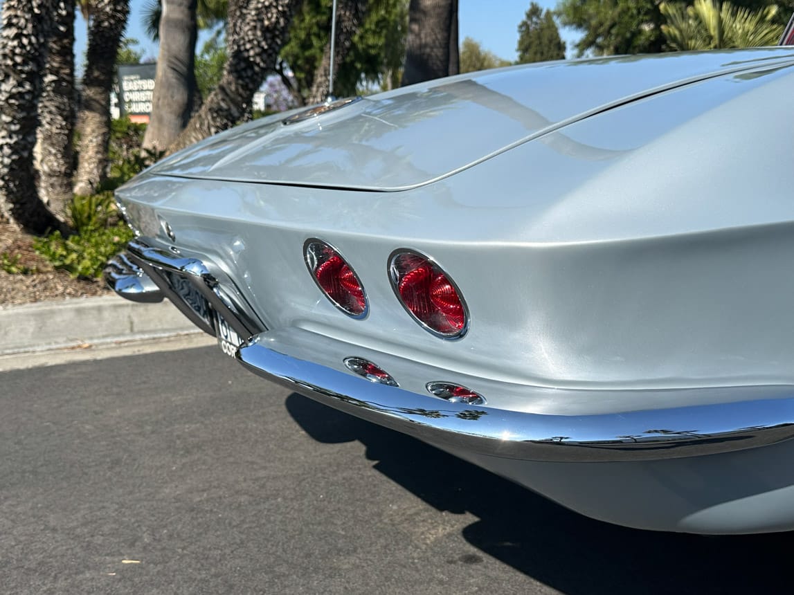 1962 Sateen Silver340 hp Corvette 5976