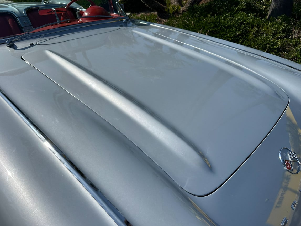 1962 Sateen Silver340 hp Corvette 5981