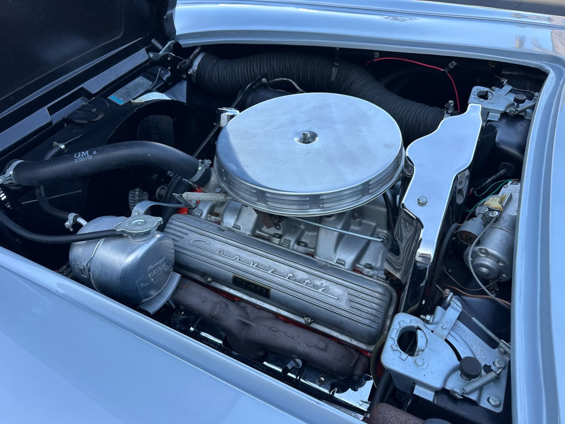 1962 Sateen Silver340 hp Corvette 6003