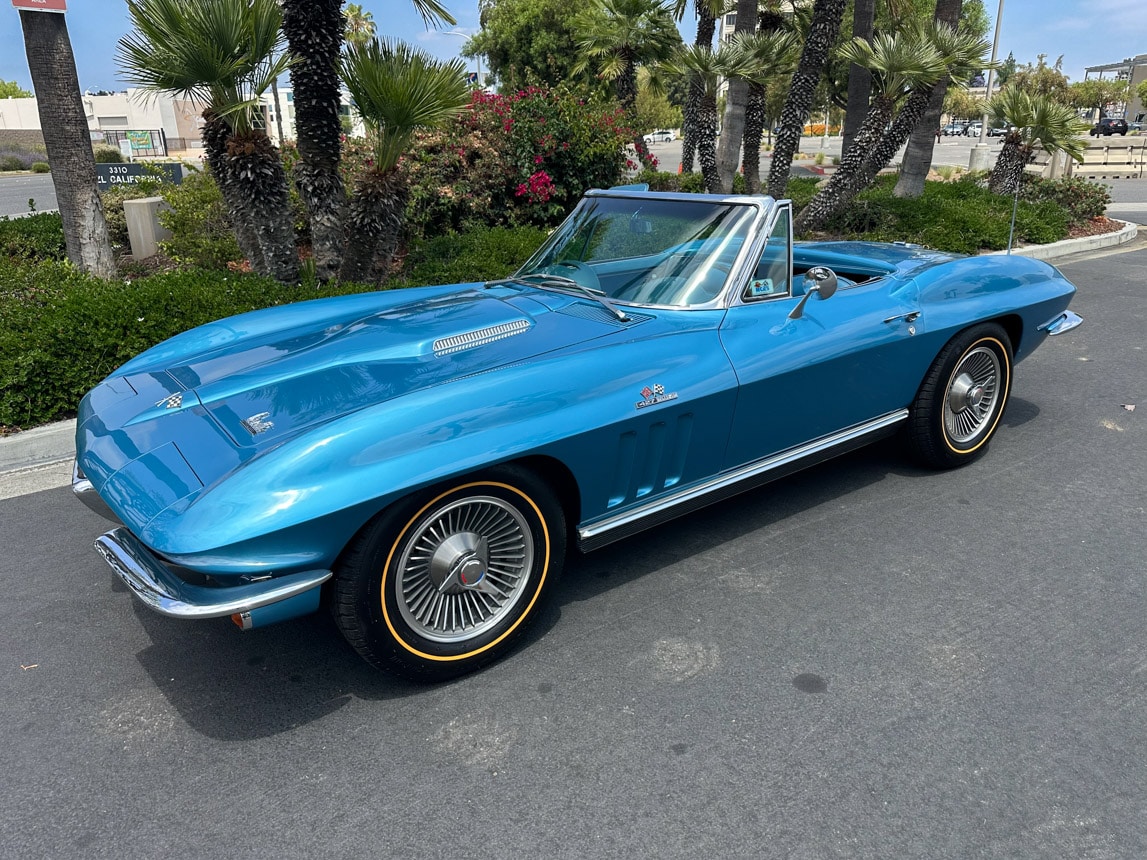 1966 Blue Corvette L72 Convertible 5849