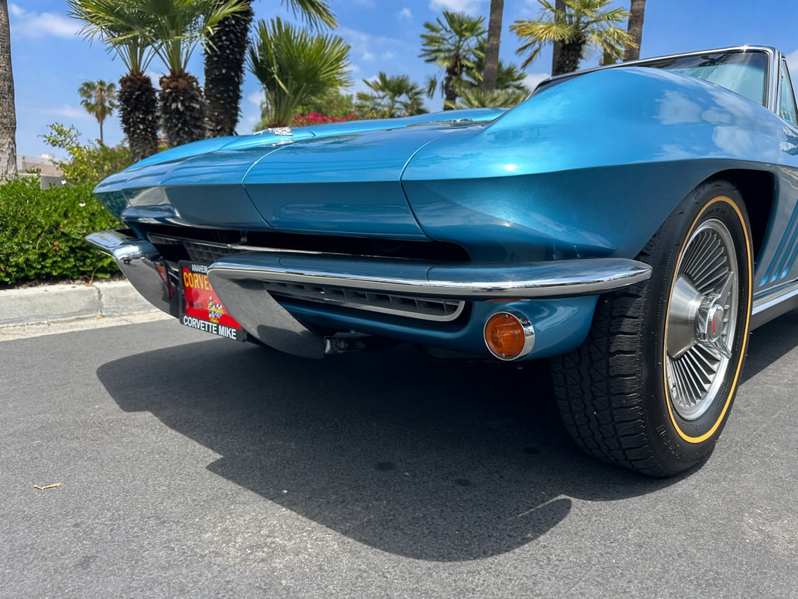 1966 Blue Corvette L72 Convertible 5851